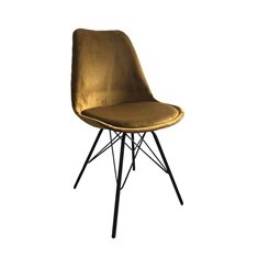 Stoel Velvet - goud