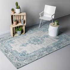 Vintage vloerkleed - Dreams Mint turquoise